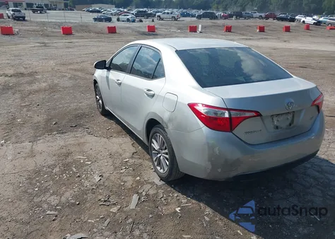 2015 Toyota Corolla Le Plus from USA, damaged, VIN 2T1BURHE8FC259545